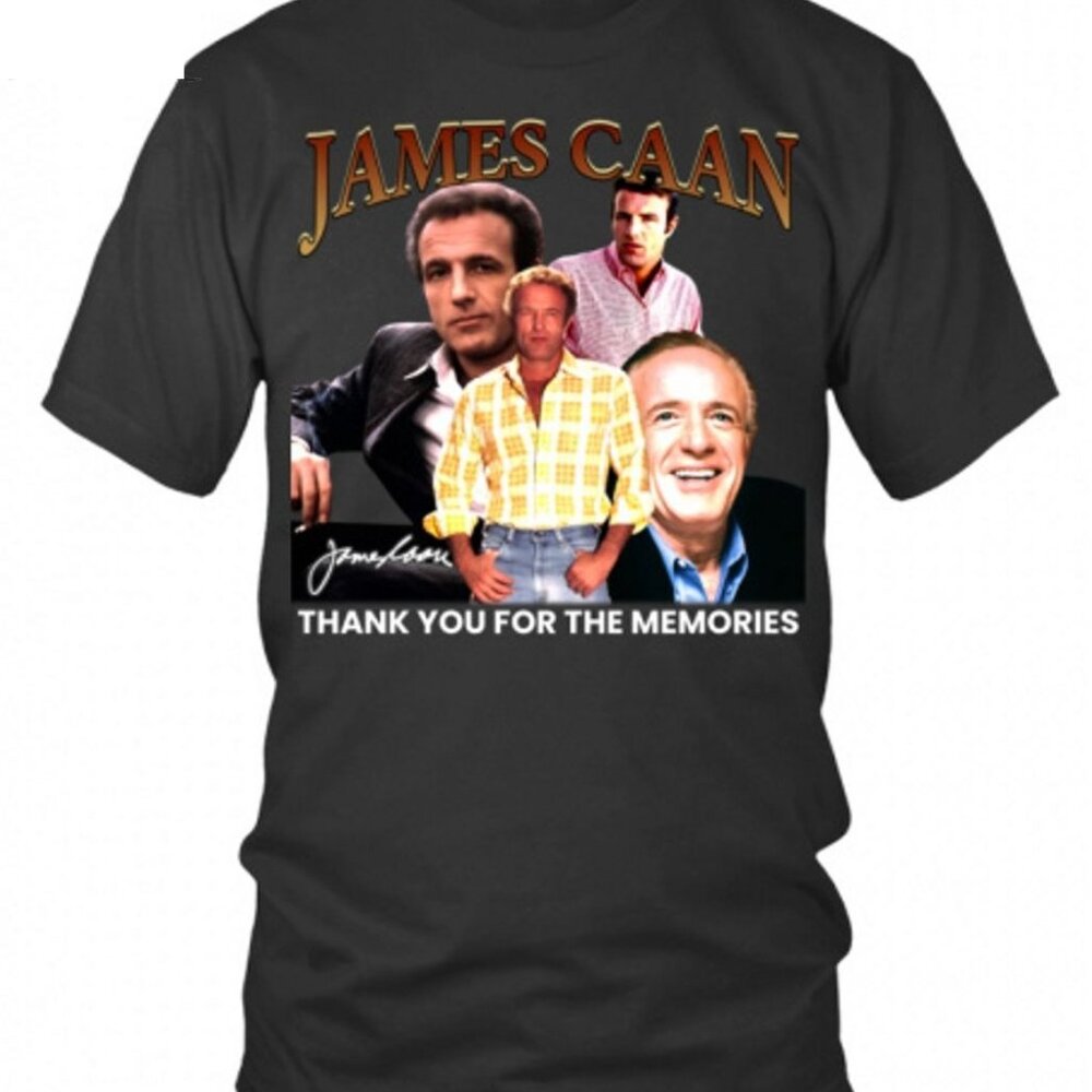 James Caan Tribute T-Shirt Thank You For The Memories Actor Fan Tee 103